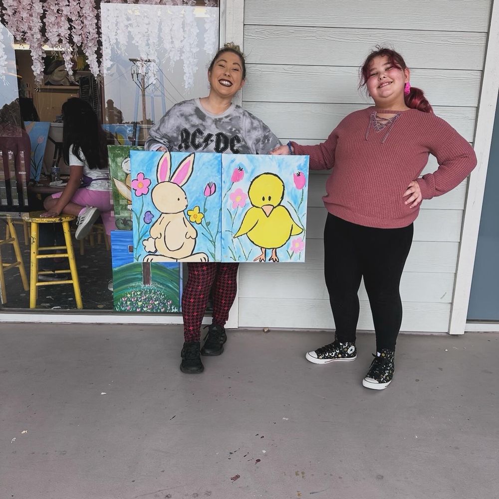 Wine & Design - Mommy and me Easter - Party & Event Planning Near Me - Orcutt, California Wine & Design - Mommy and me Easter - Party & Event Planning Near Me - Orcutt, California
