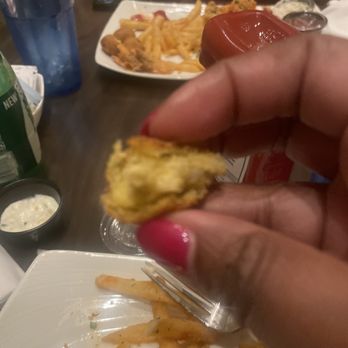 Bayview Café - Broken off hush puppy - New American Near Me - Biloxi, Mississippi Bayview Café - Broken off hush puppy - New American Near Me - Biloxi, Mississippi