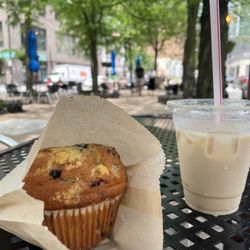 Whispers Cafe - Blueberry muffin
