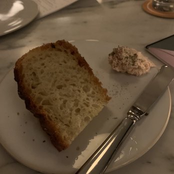 Forsythia - Complimentary focaccia bread and butter - Modern European Near Me - Philadelphia, Pennsylvania
