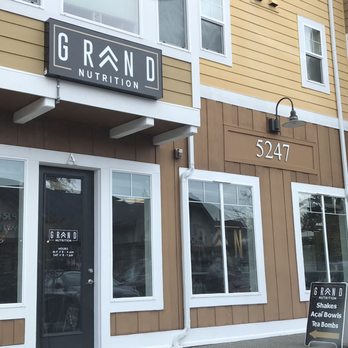 GRAND Nutrition Co. - Store Front - Juice Bars & Smoothies Near Me - Gig Harbor, Washington GRAND Nutrition Co. - Store Front - Juice Bars & Smoothies Near Me - Gig Harbor, Washington