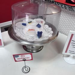 Piece Of Cake - Camp Creek - Free samples of rainbow cake