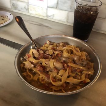 Carmelina's - My dinner crazy fettuccine - Italian Near Me - Boston, Massachusetts
