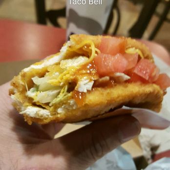 Taco Bell - The Naked Chicken Chalupa...that shell is pure chicken...yes as in made from a piece of chicken. - Fast Food Near Me - Monterey, California Taco Bell - The Naked Chicken Chalupa...that shell is pure chicken...yes as in made from a piece of chicken. - Fast Food Near Me - Monterey, California