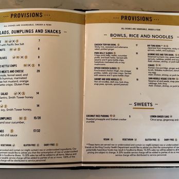 Smith Tower Observatory Bar - The short menu - Cocktail Bars Near Me - Seattle, Washington Smith Tower Observatory Bar - The short menu - Cocktail Bars Near Me - Seattle, Washington