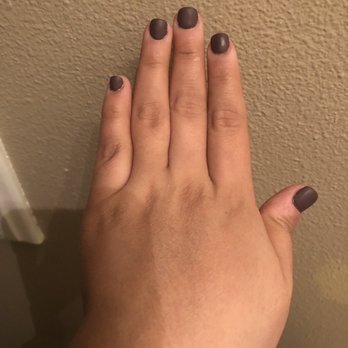 Get Nailed - This is how they look after my friend fixed them. You can't even tell now the acrylic is far from my cuticle - Nail Salons Near Me - Las Vegas, Nevada