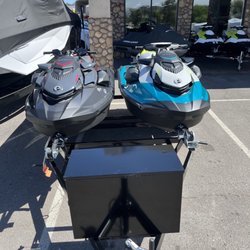 Proshop Motorsports and Marine - Our two new toys with an awesome Ziemann trailer