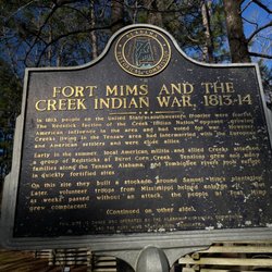 Fort Mims - Creek Indian War Historic Site