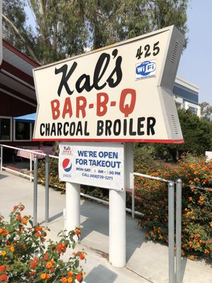 Photo of Kal's Bar-B-Q - Sunnyvale, CA, US. Sign
