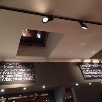 La Bucca - The daily specials, chalked up by the ceiling (not usually the first place I'd think to look.). - Italian Near Me - Ashbourne, MH
