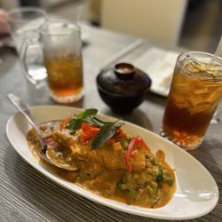 Thailandia Cuisine - Panang salmon~ so good!!