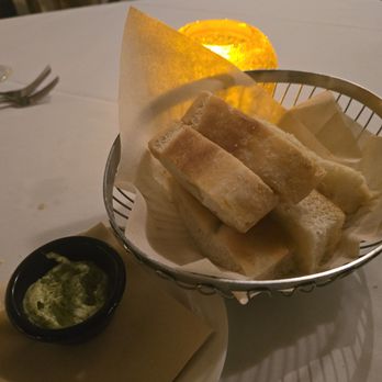 Antonello Ristorante - Bread and Garlic butter! - Italian Near Me - Santa Ana, California