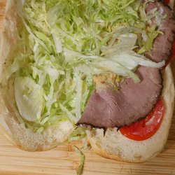 Jimmy John's - #2 loaded with produce and only a SINGLE slice of roast beef folded in half.