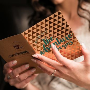 Mod Nails - My beautiful wedding nails and his sweet card. - Nail Salons Near Me - Studio City, California