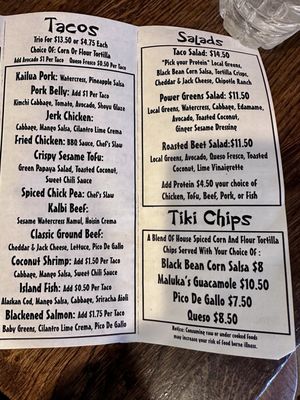 Menu photo 1 Tiki Taco Washington, DC, DC