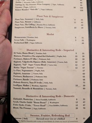 Menu photo 4 Angeli's Restaurant Naperville, IL