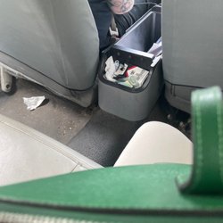 A-1 Taxi & Package Delivery - Filthy car and driver.