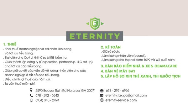 Eternity Tax & Accounting Services