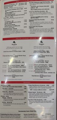Menu photo 6 Chef Chu's Los Altos, CA