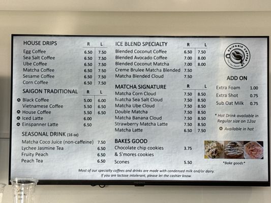 Menu photo 1 Drip and Sip Coffee Chino, CA Menu photo 1 Drip and Sip Coffee Chino, CA
