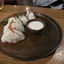 Coconut shrimp dumpling