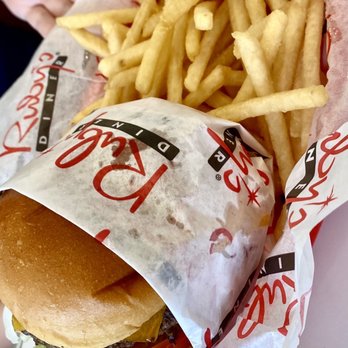 Ruby's Diner - Ruby Burger with cheese. - Diners Near Me - Whittier, California Ruby's Diner - Ruby Burger with cheese. - Diners Near Me - Whittier, California