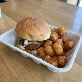 Bopomofo Cafe - Honey Walnut Shrimp burger - Bubble Tea Near Me - Artesia, California