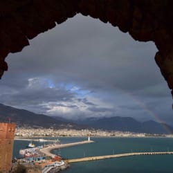Alanya Kalesi - A rainy day in Alanya