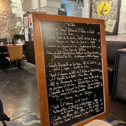 Le Canon - Menu