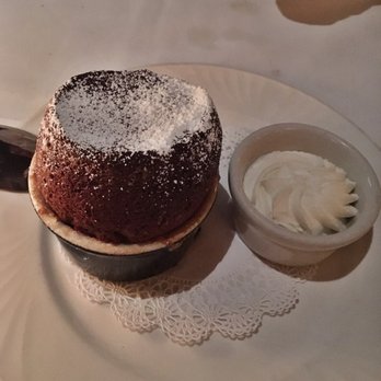 Mistral - Chocolate souffle w/whipped cream! - French Near Me - Sherman Oaks, California Mistral - Chocolate souffle w/whipped cream! - French Near Me - Sherman Oaks, California