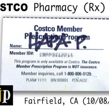 Costco - COSTCO Member Rx Program (For more info: 1-800-806-0129) Note: This is NOT an insurance program) - Wholesalers Near Me - Fairfield, California Costco - COSTCO Member Rx Program (For more info: 1-800-806-0129) Note: This is NOT an insurance program) - Wholesalers Near Me - Fairfield, California
