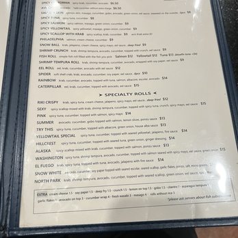 Riki Sushi - Menu - Sushi Bars Near Me - San Diego, California Riki Sushi - Menu - Sushi Bars Near Me - San Diego, California