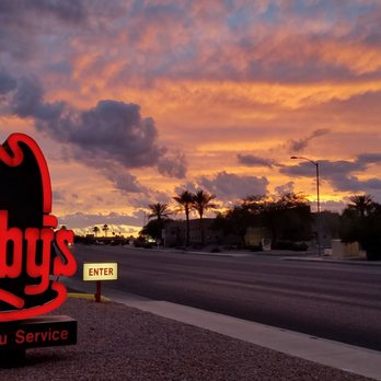 Arby's - Beautiful skies over Arby's Drive-Thru Service. - Fast Food Near Me - Sun City West, Arizona Arby's - Beautiful skies over Arby's Drive-Thru Service. - Fast Food Near Me - Sun City West, Arizona