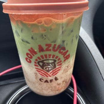 Con Azucar Cafe - Horchata matcha small - Coffee & Tea Near Me - Hayward, California