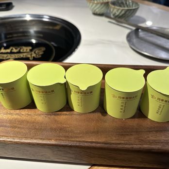 Four Seasons Tea House Hot Pot - Tea you can choose for the teapot which also is the hot water to fill soup base - Hot Pot Near Me - Mountain View, California Four Seasons Tea House Hot Pot - Tea you can choose for the teapot which also is the hot water to fill soup base - Hot Pot Near Me - Mountain View, California