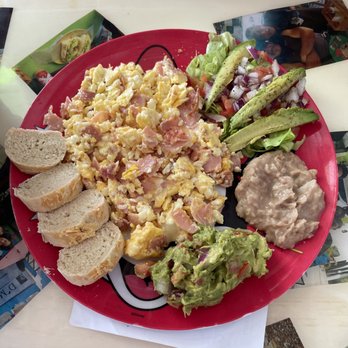 Les Amis - Breakfast scramble - Juice Bars & Smoothies Near Me - Playa del Carmen, ROO Les Amis - Breakfast scramble - Juice Bars & Smoothies Near Me - Playa del Carmen, ROO