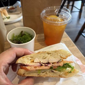 Caffe Mira - Chicken club sandwich - Cafes Near Me - Vancouver, British Columbia