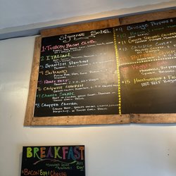 Super Hero Sub Shop - Menu