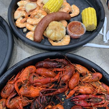 The Seafood Pot - The crawfish is a must. Everyone was getting it. And, you always can't go wrong with shrimp. - Seafood Near Me - New Sarpy, Louisiana The Seafood Pot - The crawfish is a must. Everyone was getting it. And, you always can't go wrong with shrimp. - Seafood Near Me - New Sarpy, Louisiana