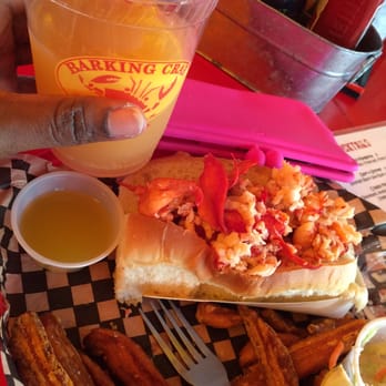 Barking Crab - Naked lobster roll, butter on side. Perfect. - Seafood Near Me - Boston, Massachusetts Barking Crab - Naked lobster roll, butter on side. Perfect. - Seafood Near Me - Boston, Massachusetts