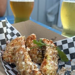 Eureka Brewing Company - Corn ribs. Street corn with a savory twist! Must have!