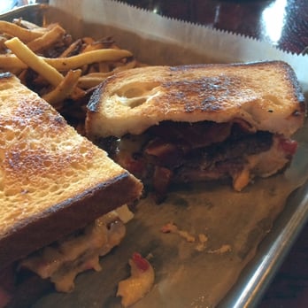 Pat and Gracie's - Pimiento Cheese Melt and fries - American Near Me - Columbus, Ohio Pat and Gracie's - Pimiento Cheese Melt and fries - American Near Me - Columbus, Ohio