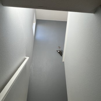 High Level Painting - Stairwell leading upstairs - Painters Near Me - Denver, Colorado