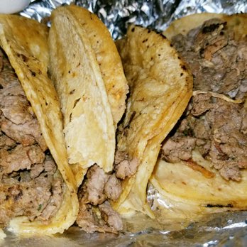 El Rey Del Tamal - Steak tacos , the toppings are on the side because it was to go . - Mexican Near Me - Hollywood, Florida