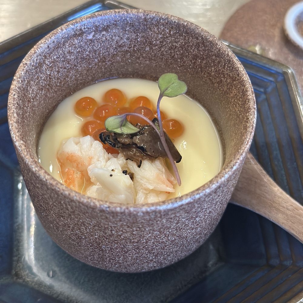 Akami Sushi - Chawanmushi king crab - Sushi Bars Near Me - Arcadia, California Akami Sushi - Chawanmushi king crab - Sushi Bars Near Me - Arcadia, California