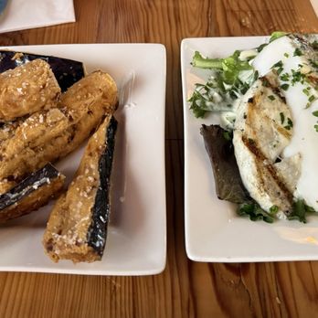 La Feria - Eggplant and grilled calamari. - Tapas Bars Near Me - Detroit, Michigan La Feria - Eggplant and grilled calamari. - Tapas Bars Near Me - Detroit, Michigan