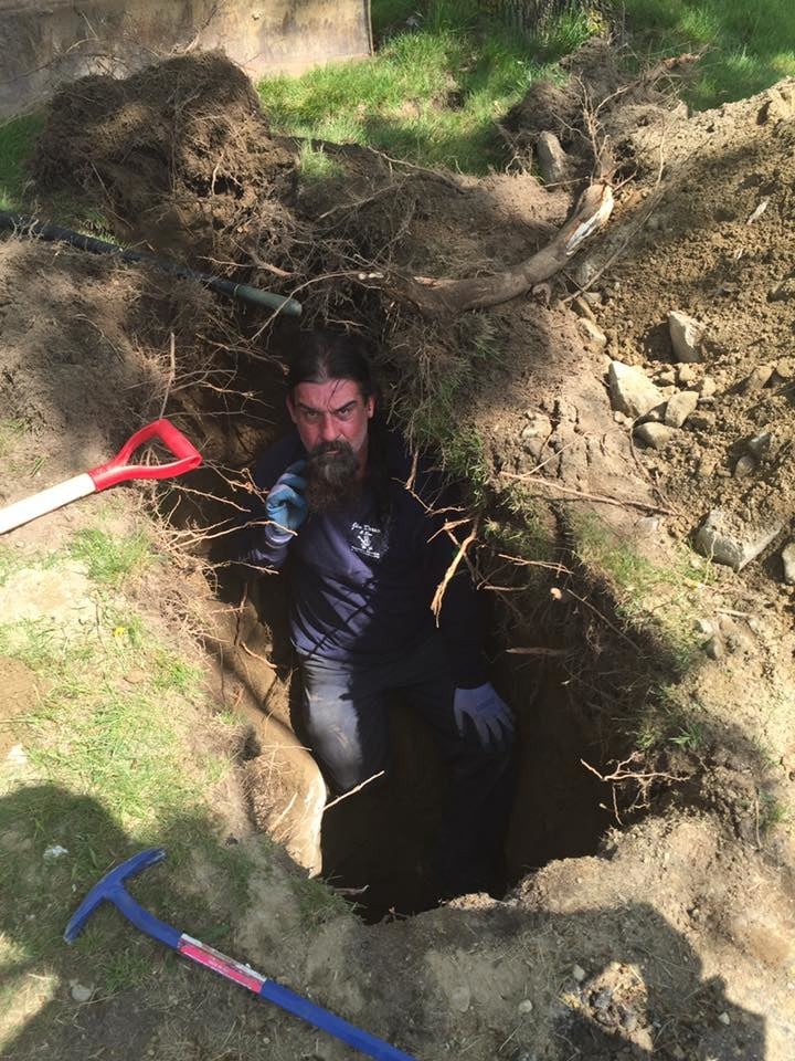 Slide of Jim Dorsey and Son