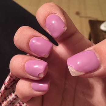 Red Persimmon Nails - So embarrassing! - Nail Salons Near Me - Las Vegas, Nevada