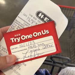 Try one on us coupon