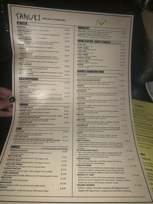 Menu photo 4 Tanuki Sushi & Grill Chicago, IL